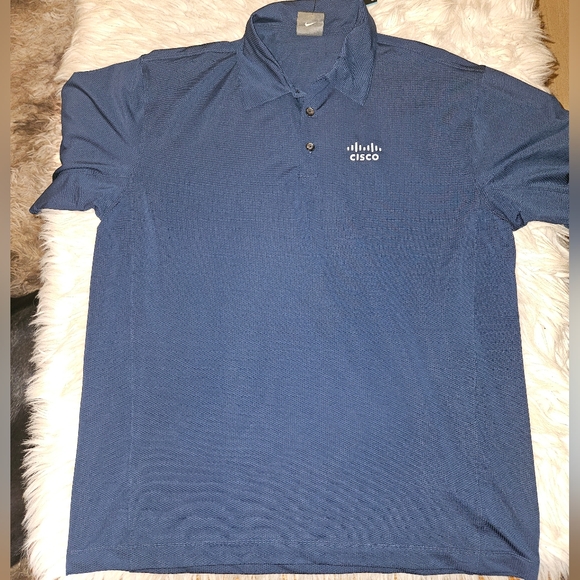 Nike Golf Cisco Navy Polo Shirt – NWT – Size Large